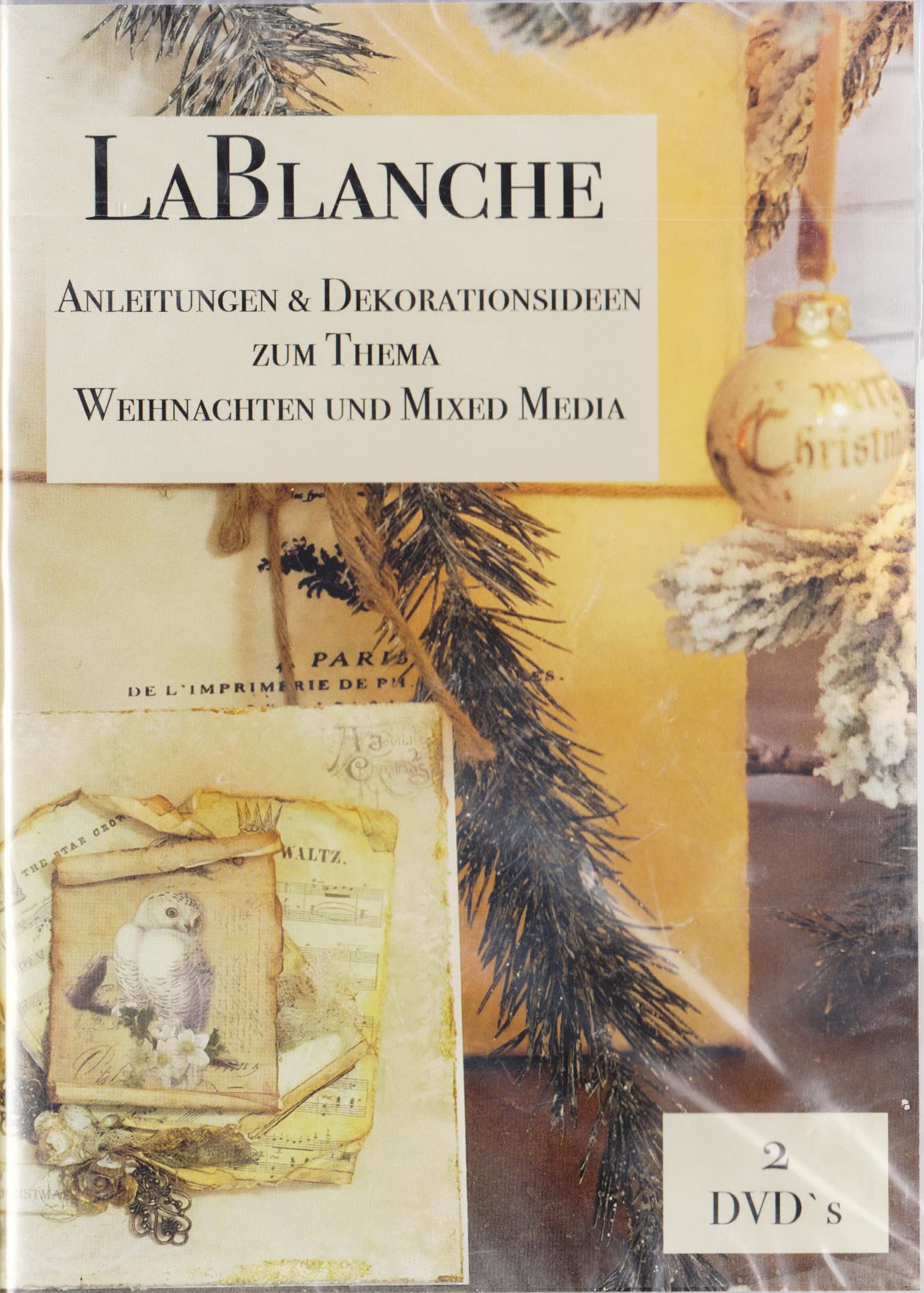 LaBlanche: Anleitungen & Dekorationsideen zum Thema Weihnachten und Mixed Media Films
