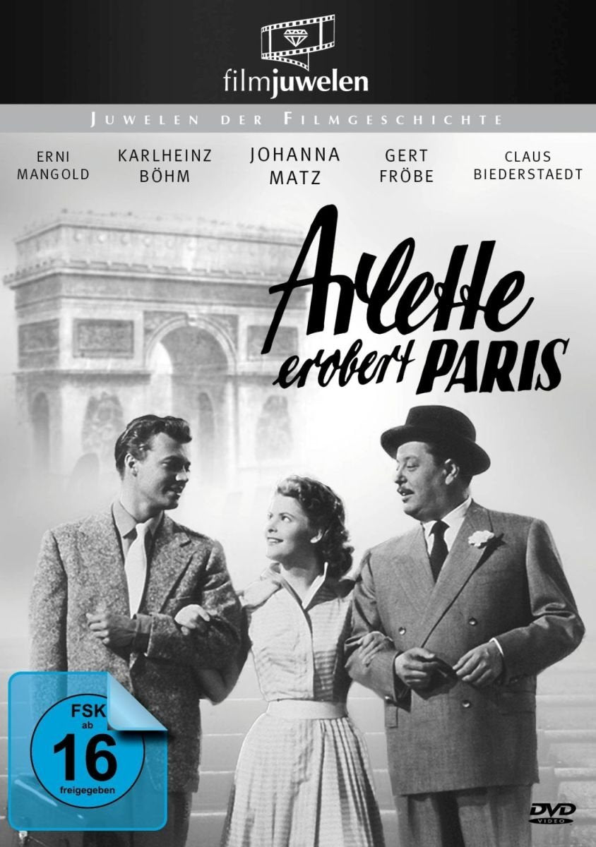 Arlette erobert Paris - mit Gert Fröbe, Johanna Matz, Karlheinz Böhm (Filmjuwelen) Movies