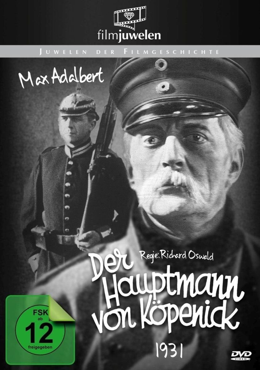 Der Hauptmann von Köpenick dvd