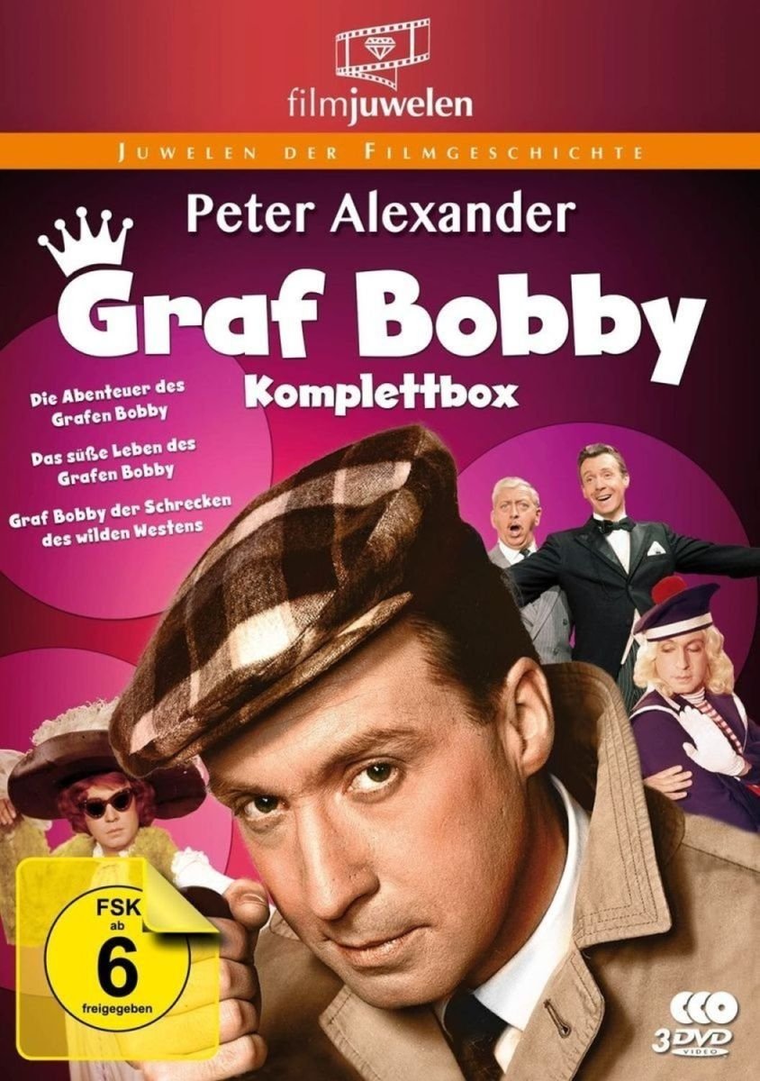Peter Alexander: Graf Bobby Komplettbox - Die komplette Filmtrilogie Films