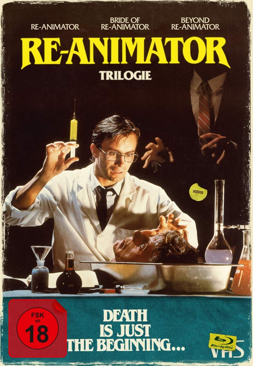 Re-Animator 1-3 - 4-Disc Limited Collector's Edition im VHS-Design Films