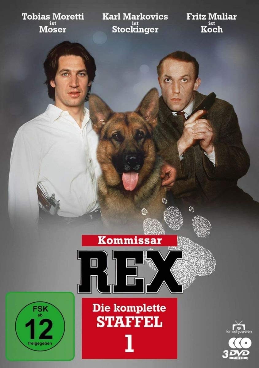 Kommissar Rex - Die komplette 1. Staffel. 3 DVDs Box sets