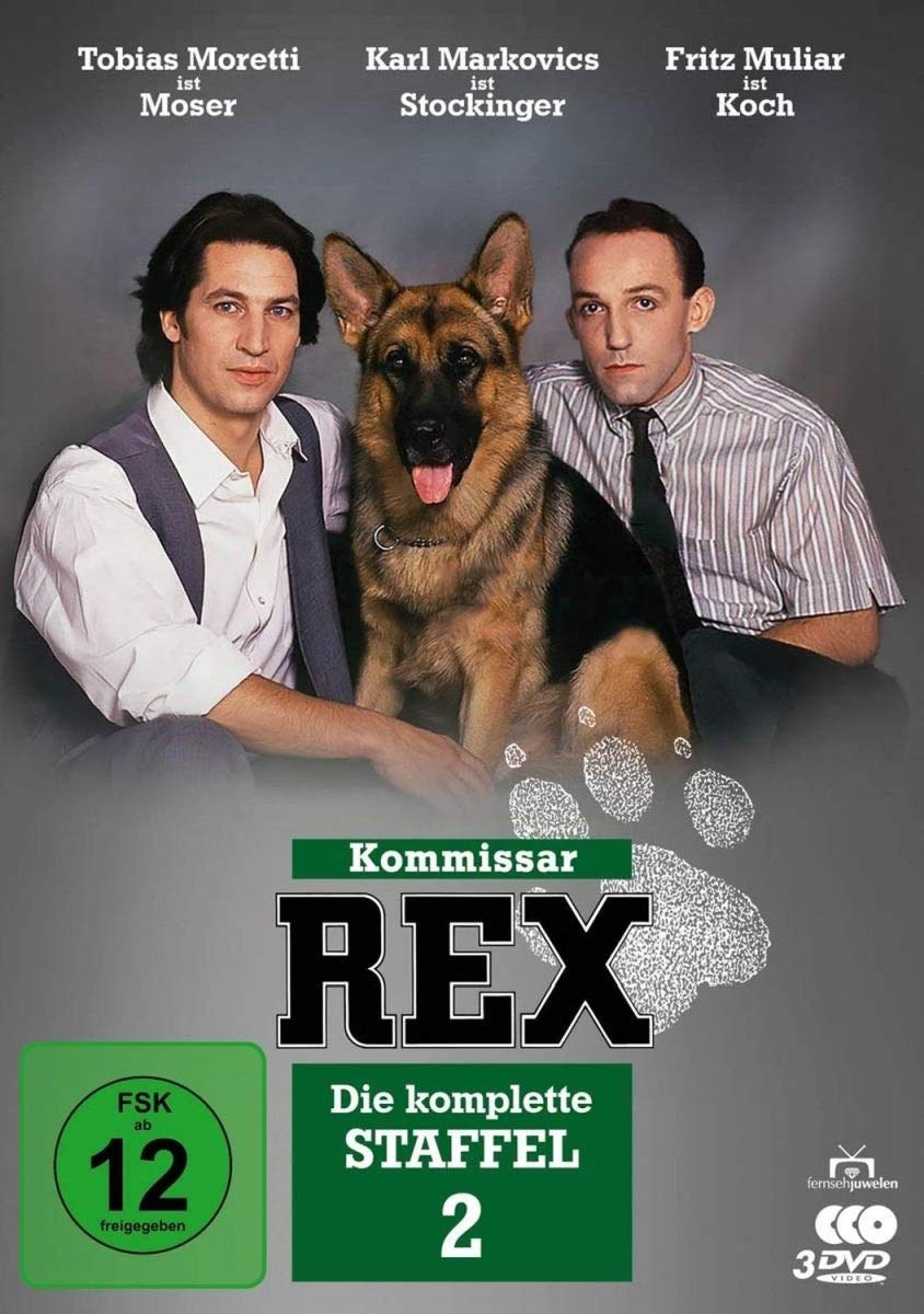 Kommissar Rex - Die komplette 2. Staffel. 3 DVDs Box sets