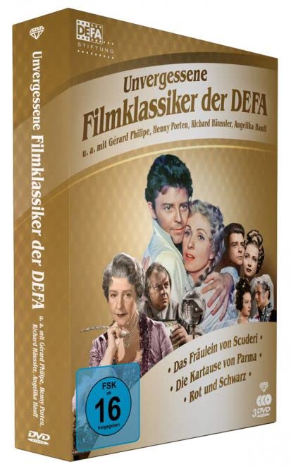 Unvergessene Filmklassiker der DEFA. 3 DVDs. Films