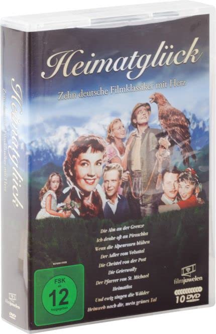 10 DVDs Heimatglück: Zehn deutsche Filmklassiker mit Herz Films