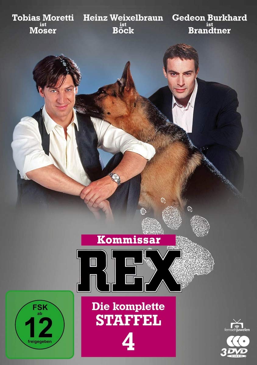 Kommissar Rex - Die komplette 4. Staffel (3 DVDs) Box sets