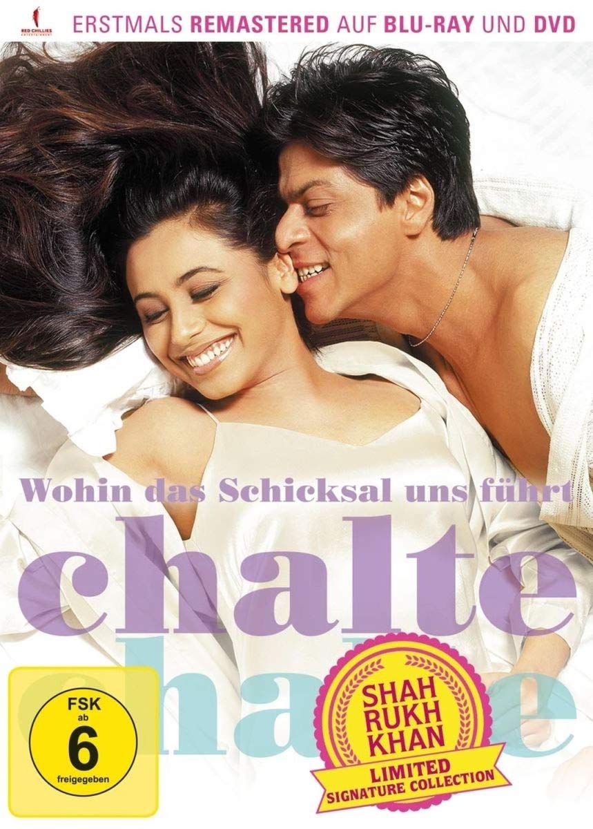 Wohin das Schicksal uns führt – Chalte Chalte (Shah Rukh Khan Signature Collection) (limitiert) (+ DVD) Movies