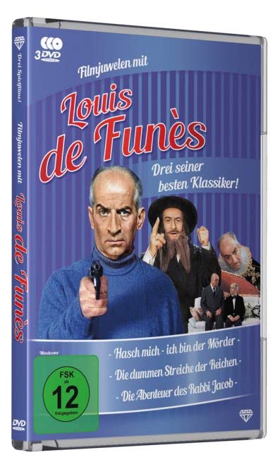 3 DVDs Louis de Funès - Drei seiner besten Klassiker Music