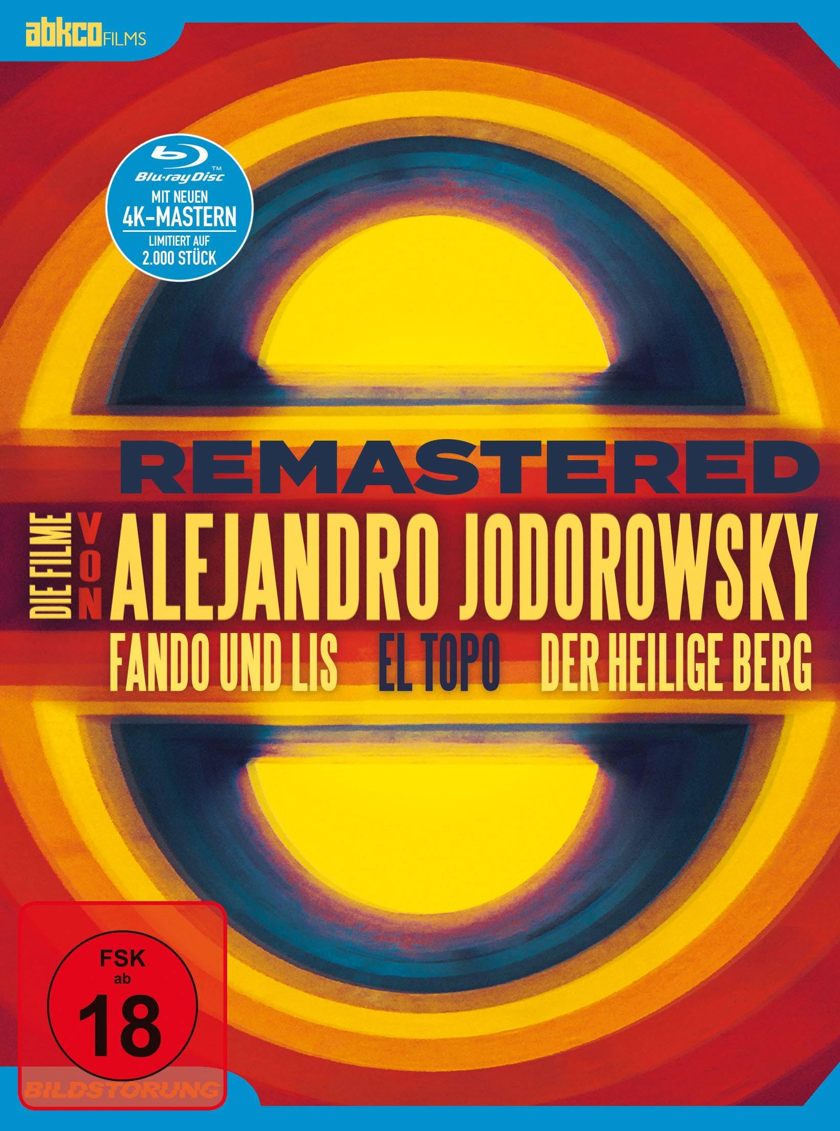 Jodorowsky Re-Mastered - Die Filme von Alejandro Jodorowsky - Limited Edition (+ Bonus-DVD, 2 CDs, 2 Booklets Films