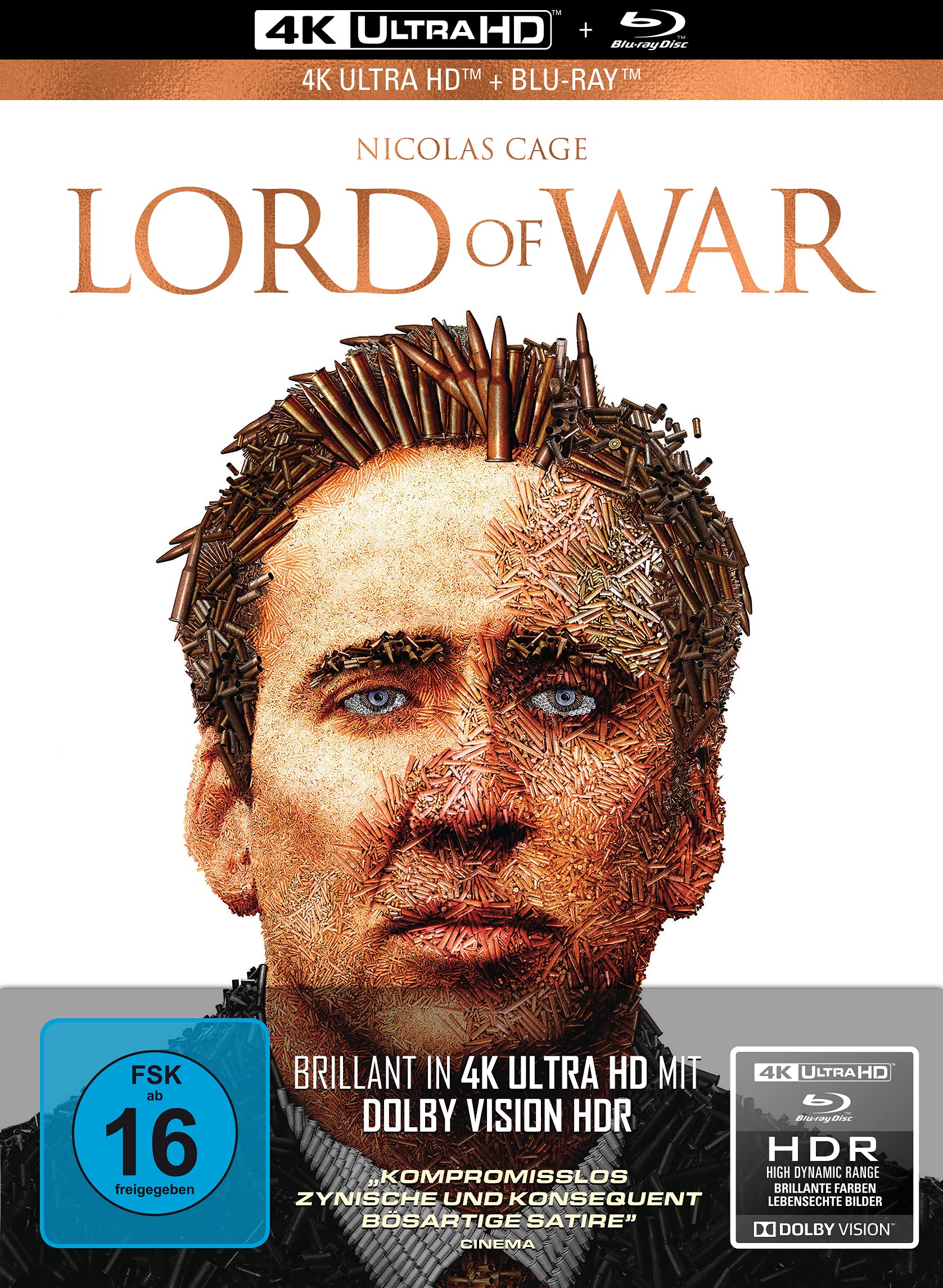 Lord of War - Händler des Todes - 2-Disc Limited Collector's Edition im Mediabook (4K Ultra-HD) (+ Blu-ray 2D) (Deutsche Version) Movies