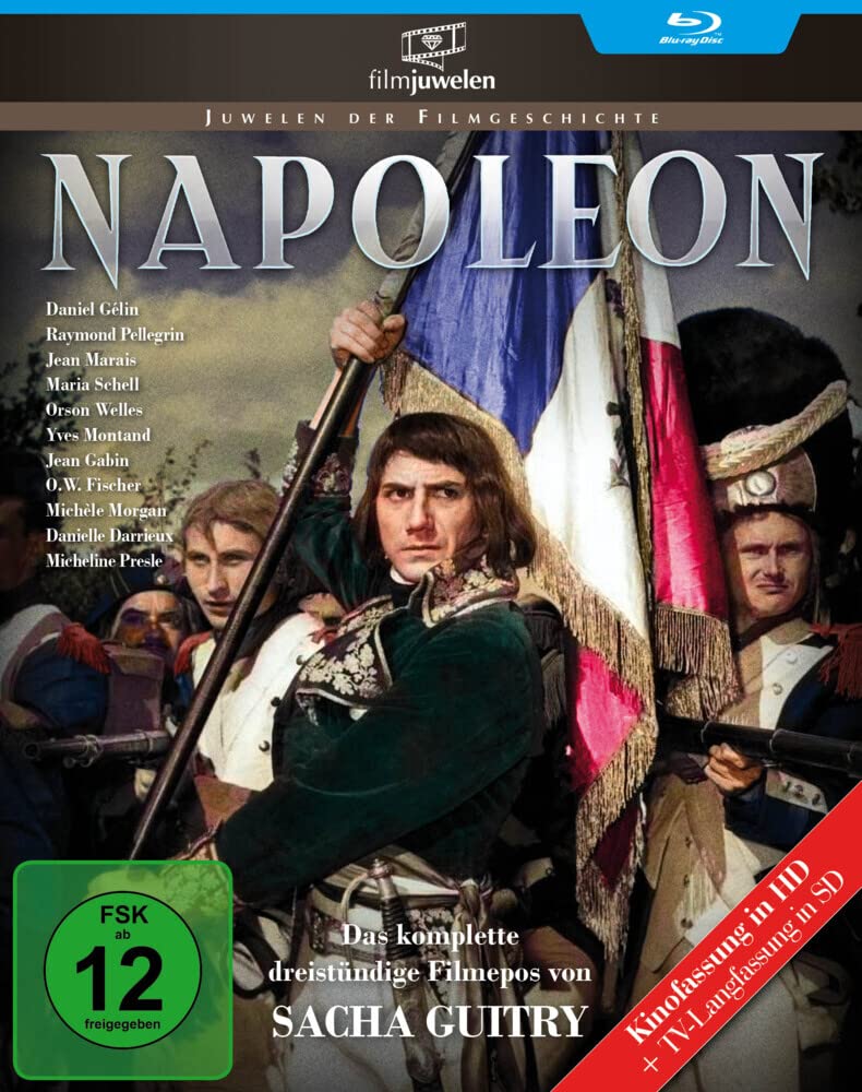Napoleon - Das legendäre Drei-Stunden-Epos (TV-Langfassung + Kinofassung) (Filmjuwelen) (Blu-ray) Movies