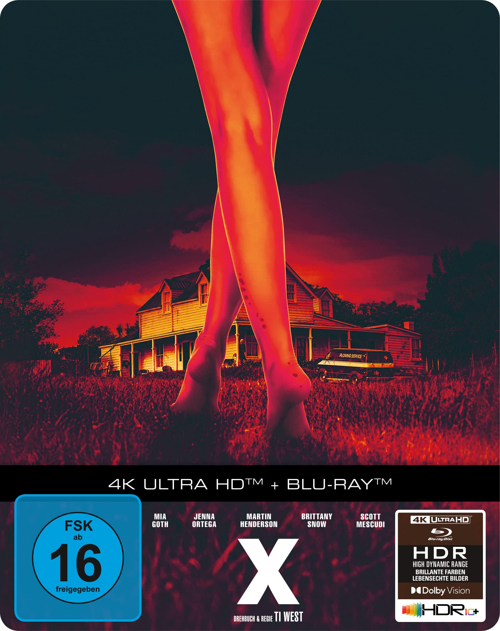 X - 2-Disc Limited SteelBook Edition (4K Ultra HD) (+ Blu-ray) Films