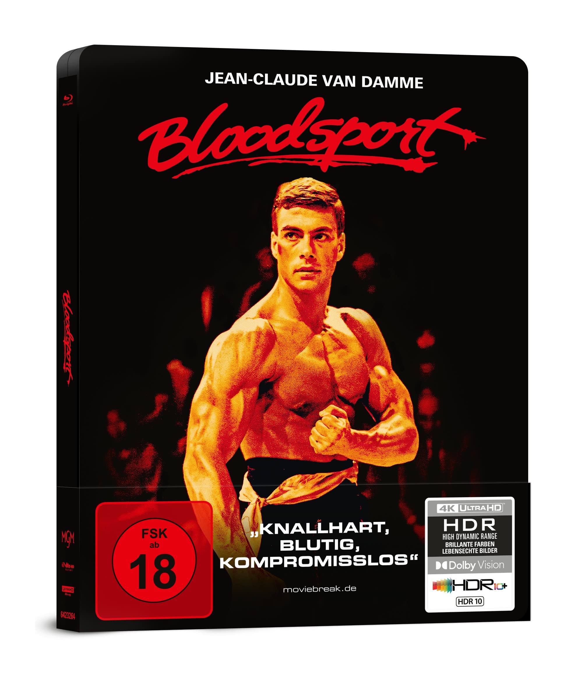 Bloodsport - Eine wahre Geschichte - im 2-Disc Limited SteelBook mit Quarterslip (UHD-Blu-ray + Blu-ray) Movies