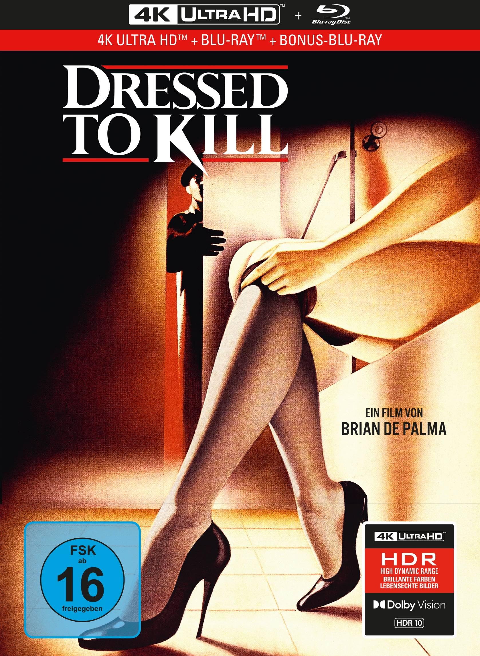 Dressed to Kill - 3-Disc Limited Collector's Edition im Mediabook (4K Ultra HD + Blu-ray + Bonus-Blu-ray) Films