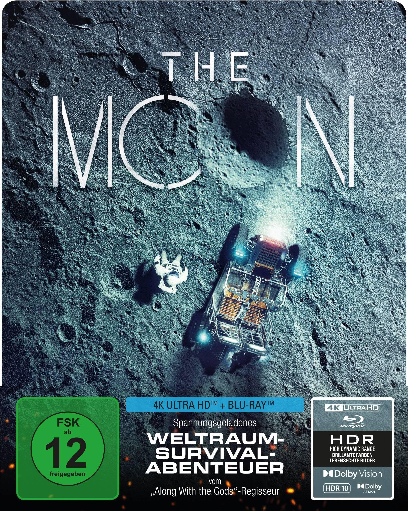 The Moon - 2-Disc Limited SteelBook (4K Ultra HD) (+ Blu-ray) Movies
