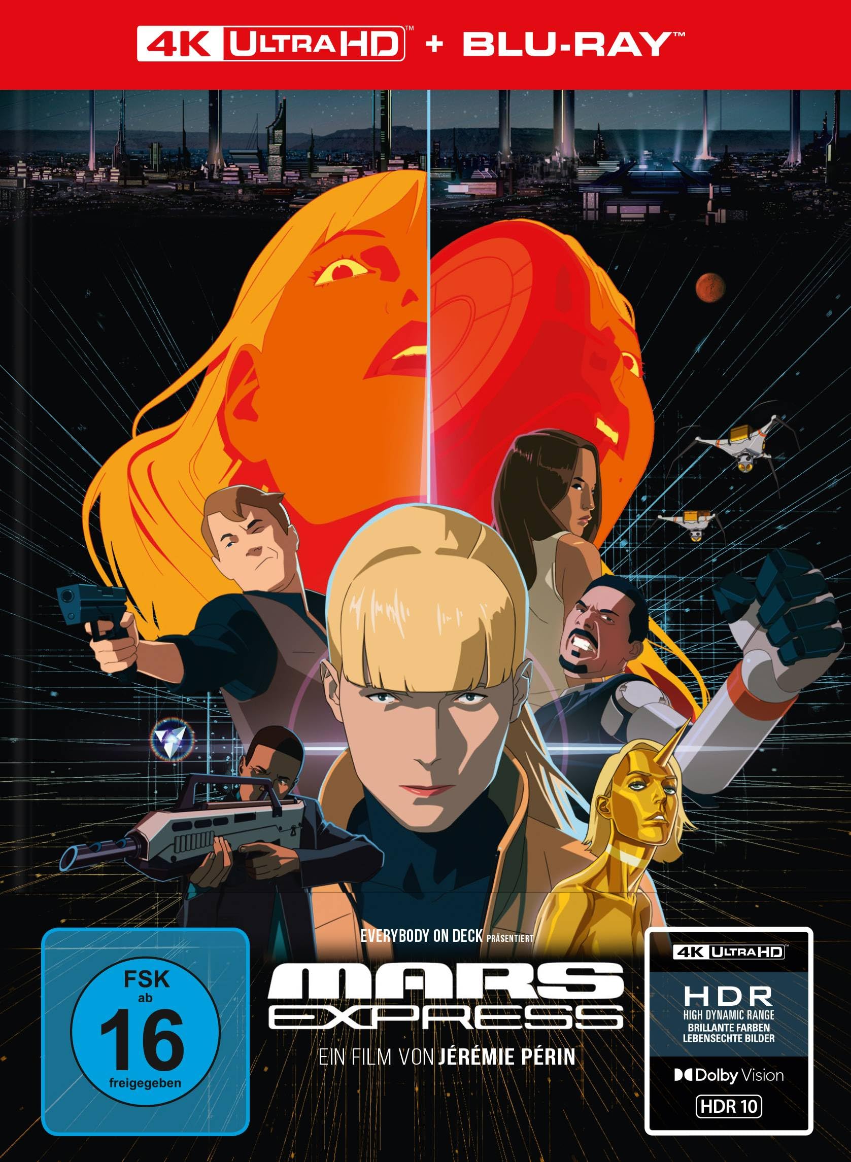 Mars Express - 2-Disc Limited Collector's Mediabook (UHD-Blu-ray + Blu-ray) Films