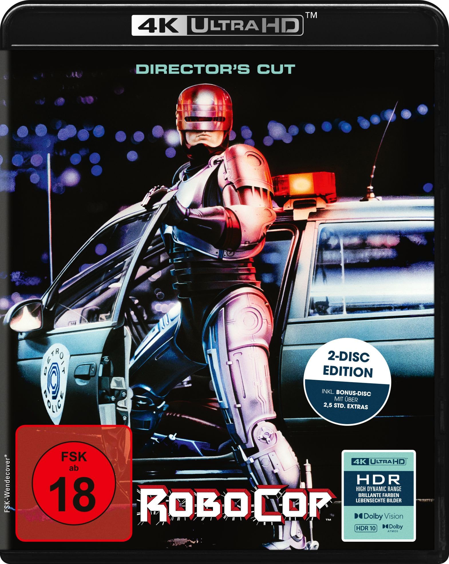 RoboCop (Director's Cut) (4K Ultra HD + Bonus-Blu-ray) Films