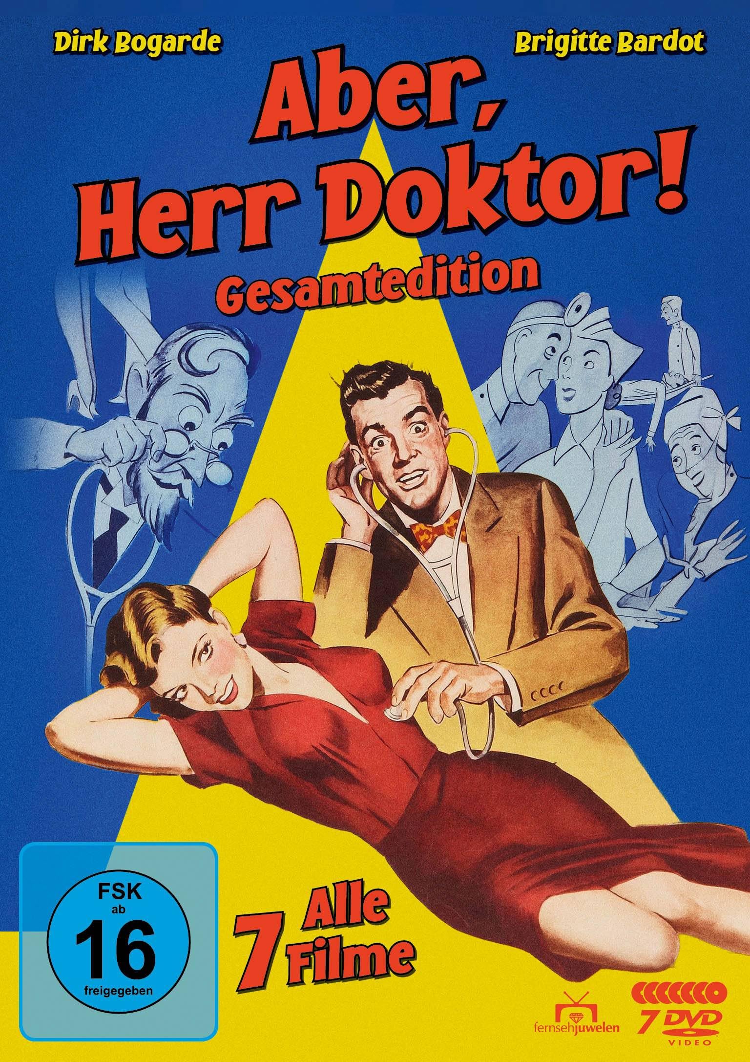 Aber, Herr Doktor! - Gesamtedition (Alle 7 Filme) (Filmjuwelen) Box sets