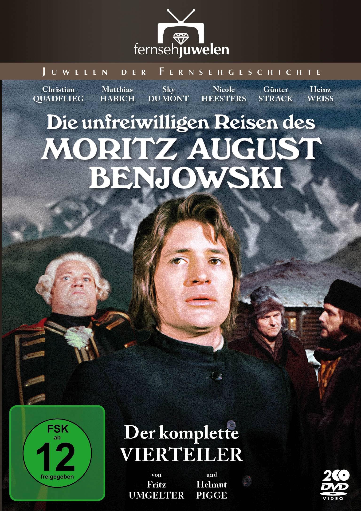 Die unfreiwilligen Reisen des Moritz August Benjowski - Der komplette Vierteiler (Fernsehjuwelen) Box sets