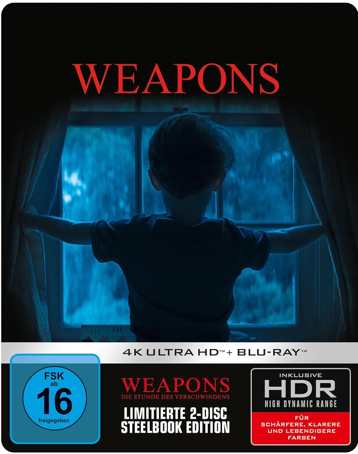 Weapons - Die Stunde des Verschwindens - Limitierte 4K Steelbook + Blu-ray Uncut Edition Films