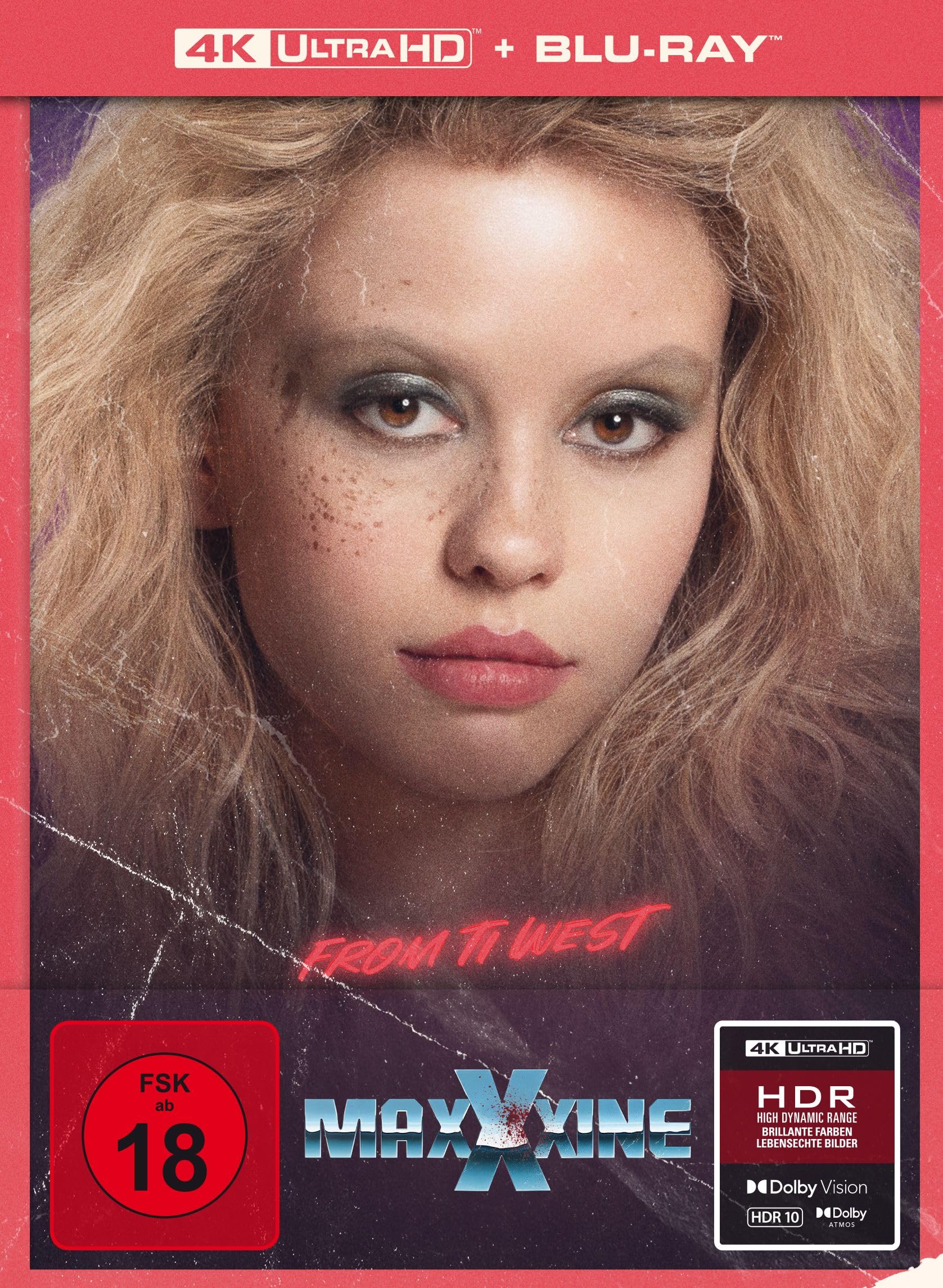 MaXXXine - Limitiertes Mediabook (4K Ultra HD + Blu-ray) - Cover B Films