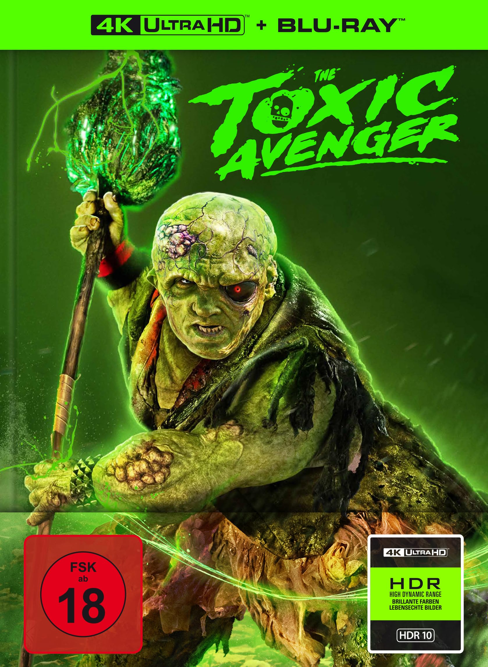 The Toxic Avenger - Limitiertes Mediabook (4K Ultra HD + Blu-ray) Films