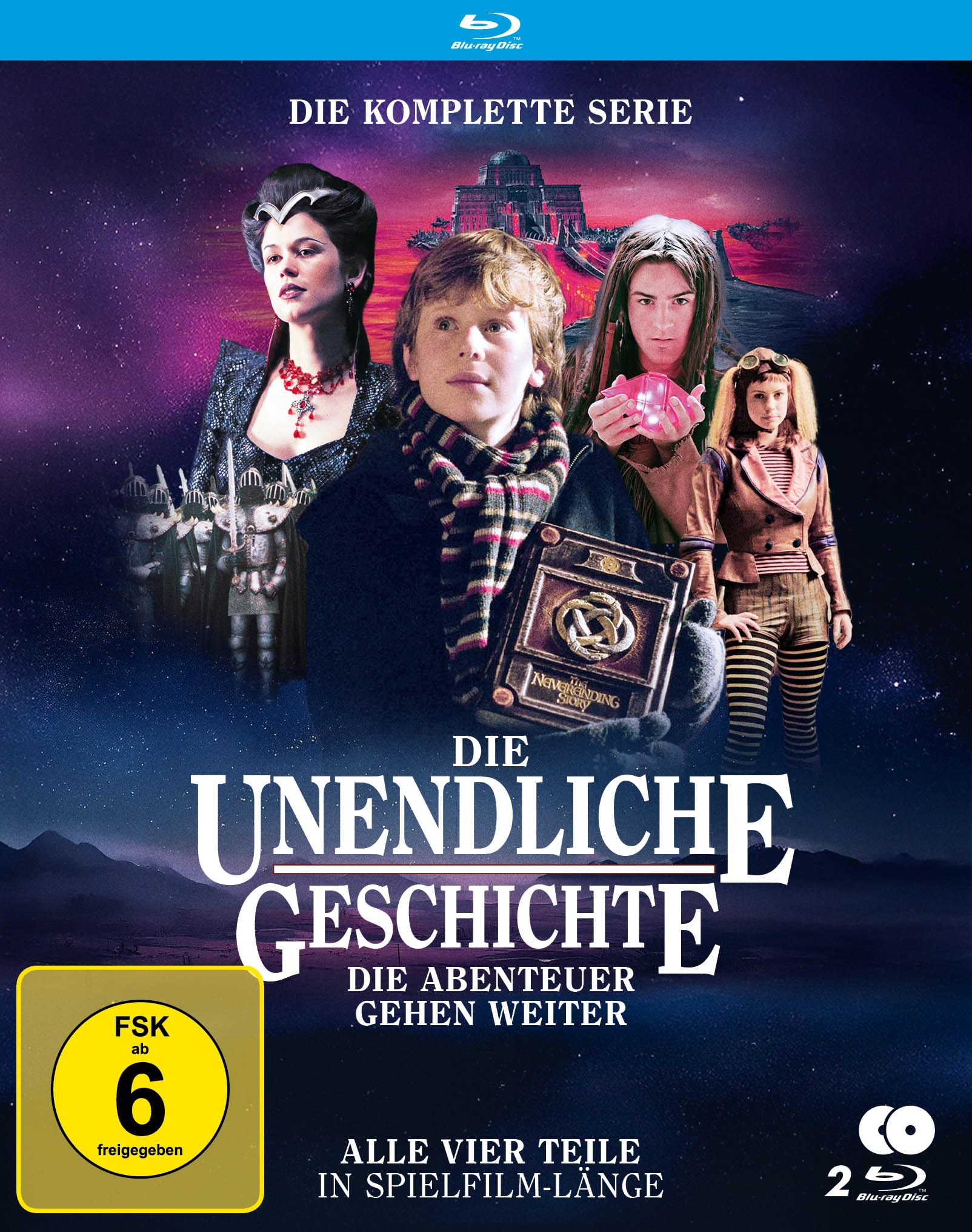 Die unendliche Geschichte - Die Abenteuer gehen weiter (Miniserie) (2 Blu-rays) Box sets