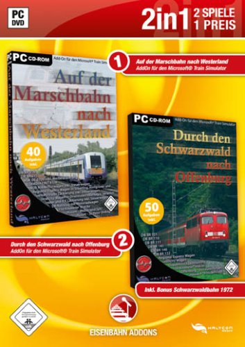 Train Simulator: Auf der Marschbahn nach Westerland / Durch den Schwarzwald nach Offenburg PC