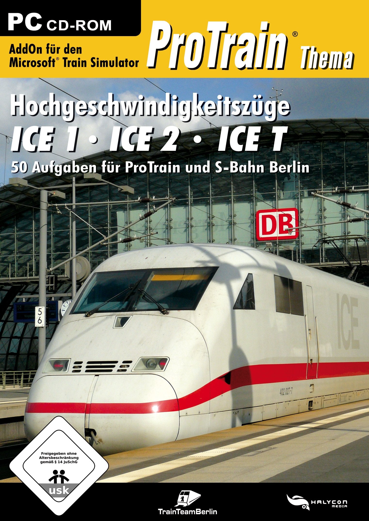 Train Simulator - ProTrain Thema: Hochgeschwindigkeitszüge ICE 1, ICE 2, ICE T PC