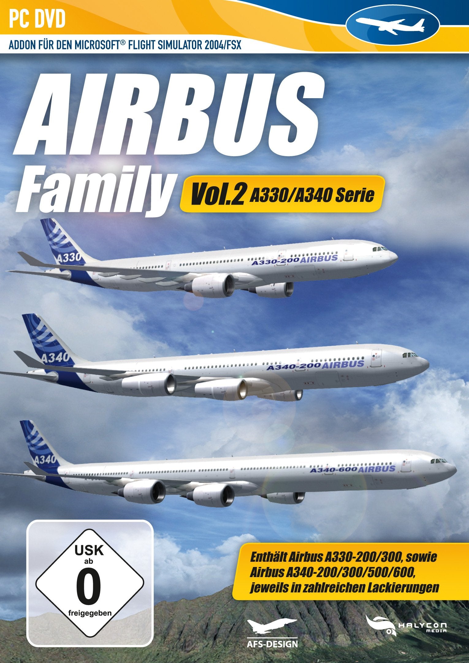 Flight Simulator X - Airbus Family Vol.2 A330-A344 PC