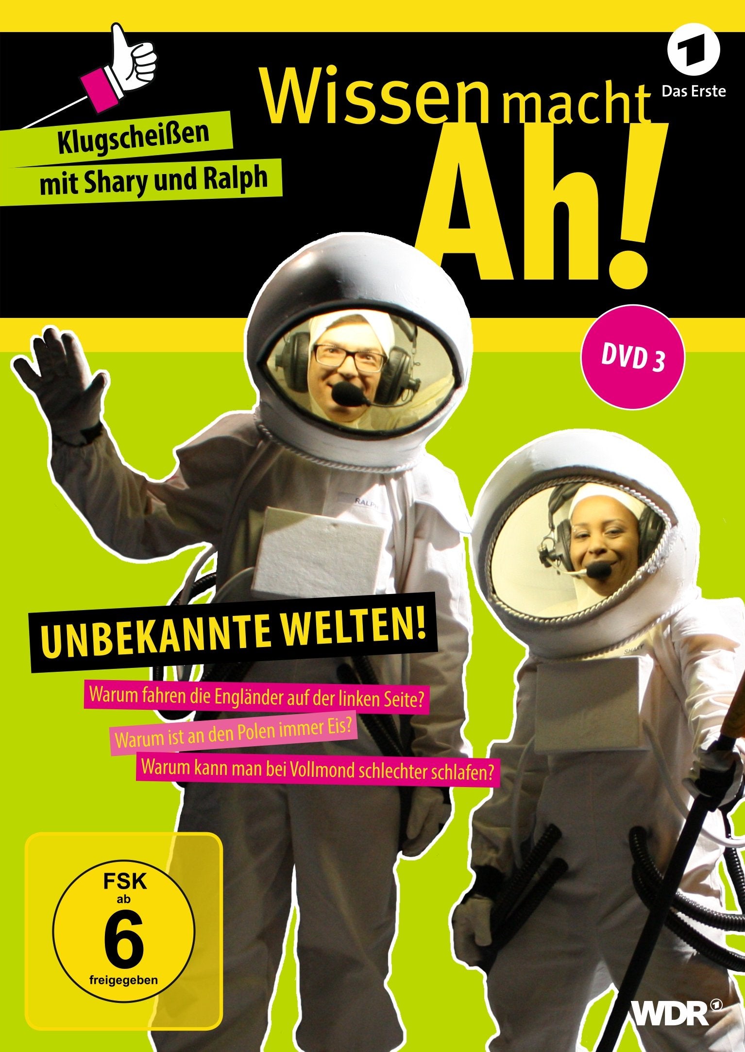 Wissen macht Ah! DVD 3: Unbekannte Welten! Box sets