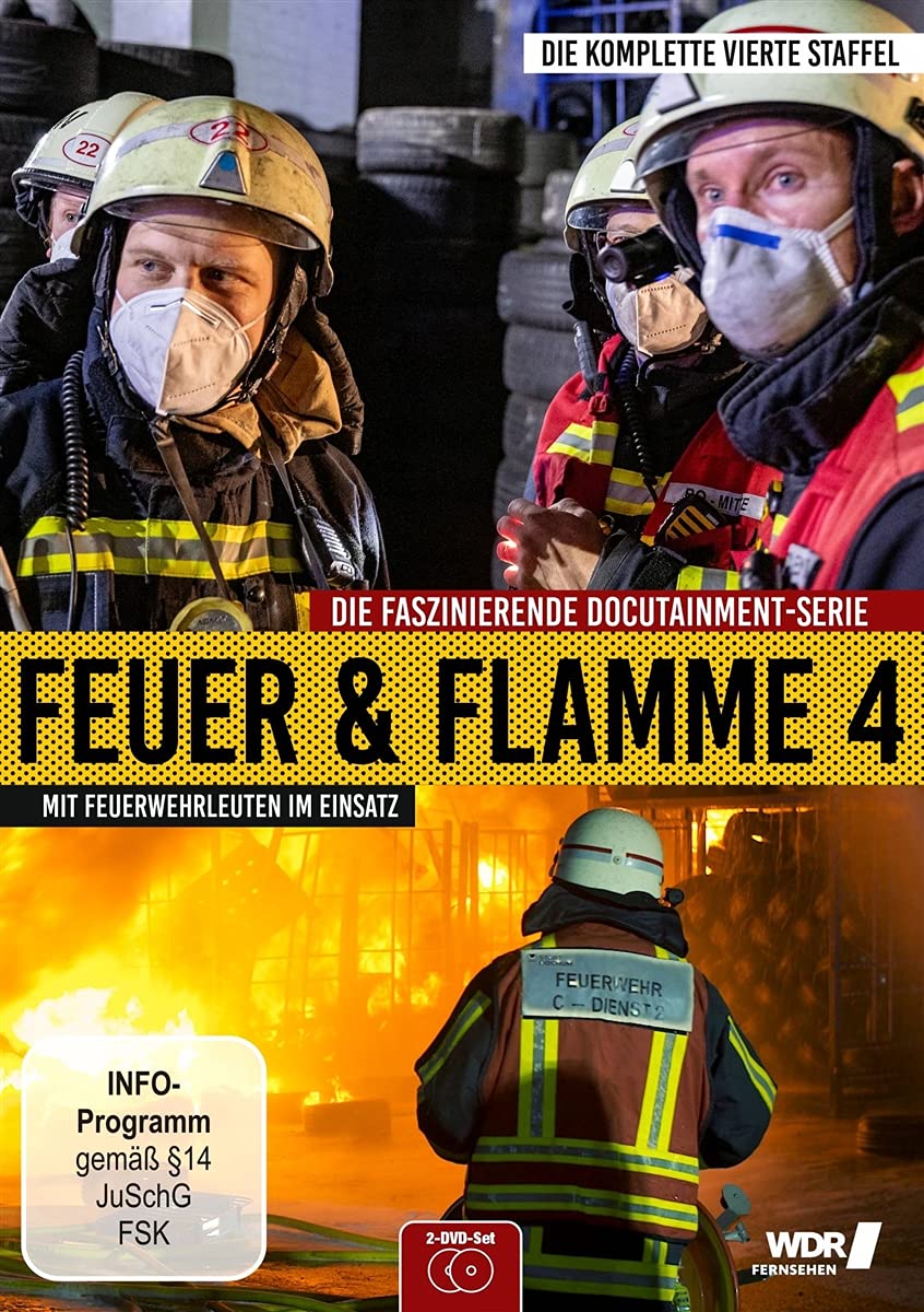 Feuer und Flamme - Mit Feuerwehrmännern im Einsatz - Staffel 4 Box sets