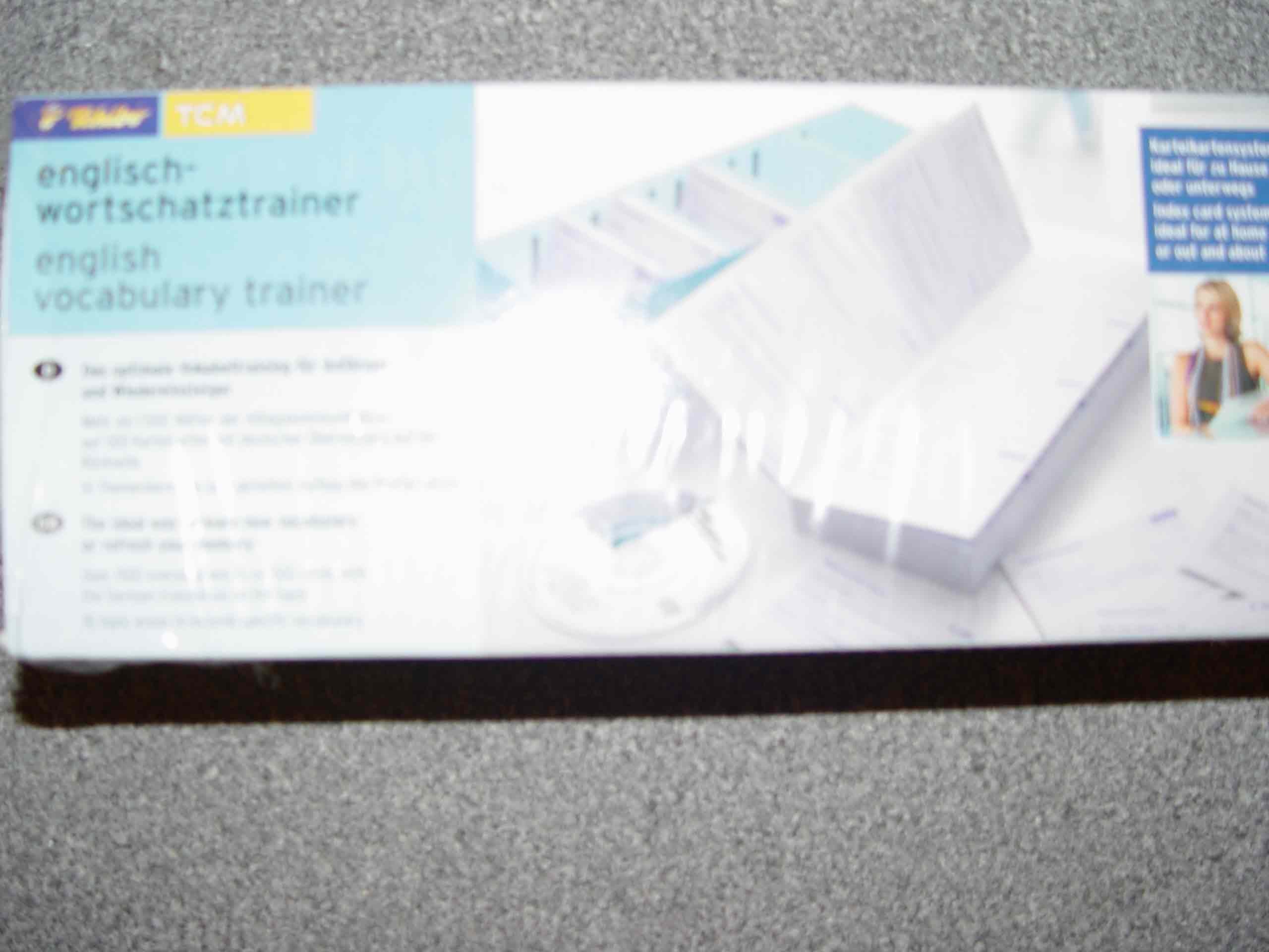 Englisch-Wortschatztrainer. English Vocabulary Trainer Books