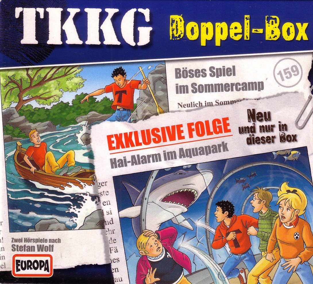 TKKG Doppel-Box / Folge 159 (Böses Spiel im Sommercamp) und Exklusive Folge (Hai-Alarm im Aquapark) Music