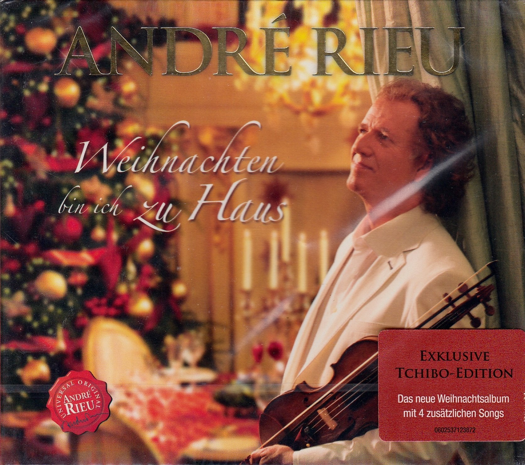 Andre Rieu Weihnachten bin ich zu Haus Tchibo-Edition CD incl 4 Bonus Tracks Music