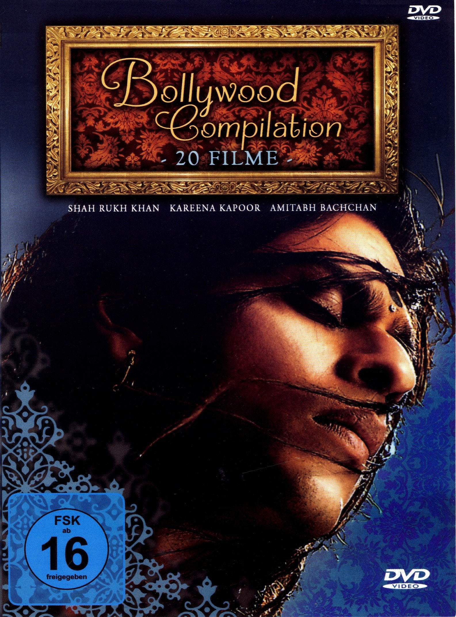 BOLLYWOOD COMPILATION - Exklusive Sammler-Box mit 20 Bollywood Kinofilmen Films