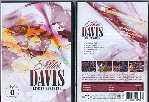 Miles Davis-Live In Montreal Films