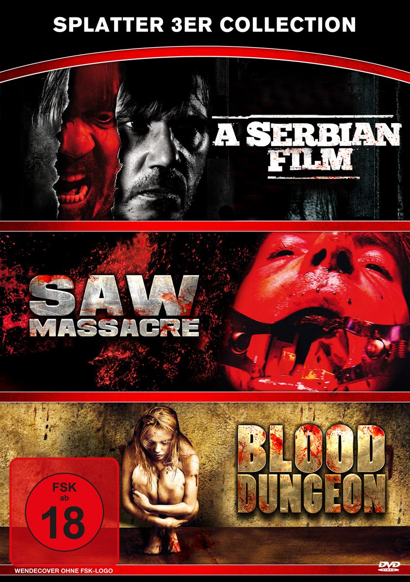 Splatter - 3er Collection Movies