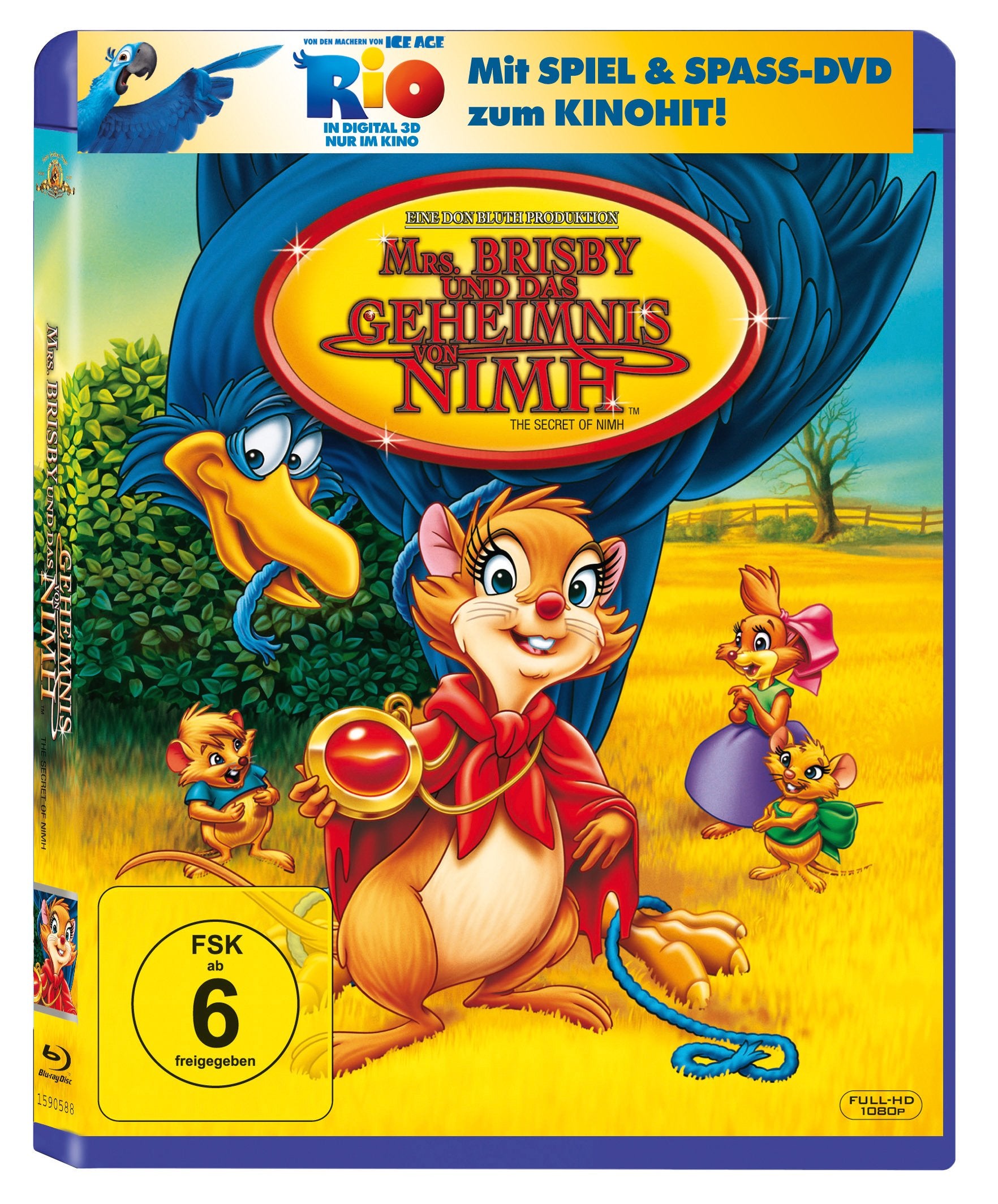 Mrs. Brisby und das Geheimnis von Nimh (+ Rio Activity Disc) Films