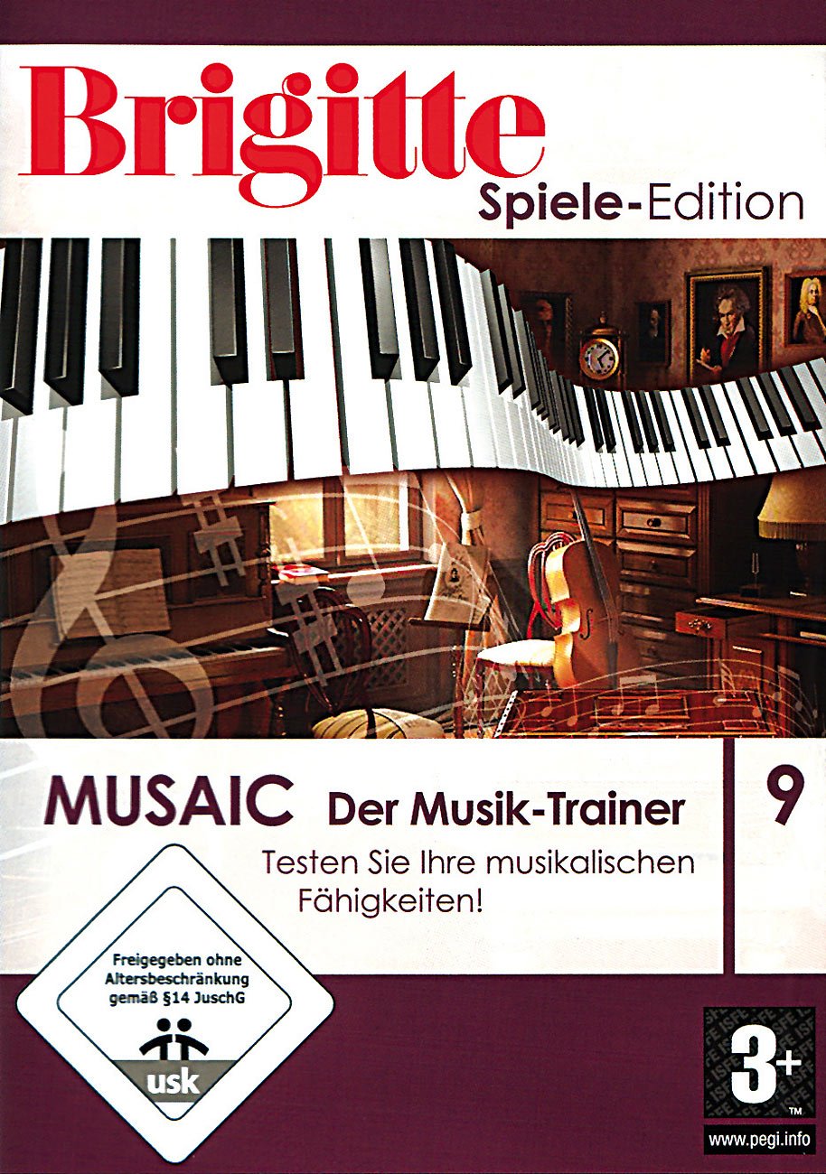 Brigitte Spiele: Musaic - Der Musik-Trainer Web & Graphic Design