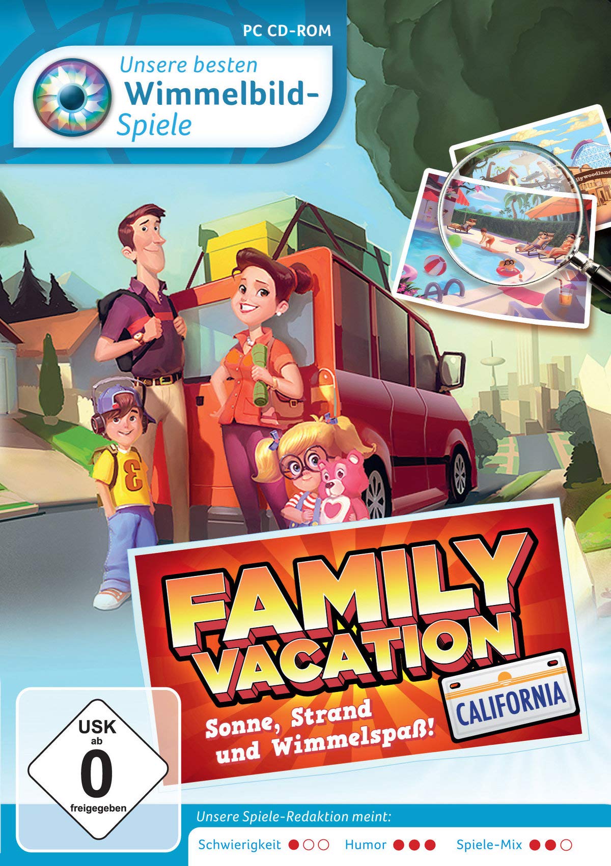 Family Vacation: California - Sonne, Starnd und Wimmelspaß PC