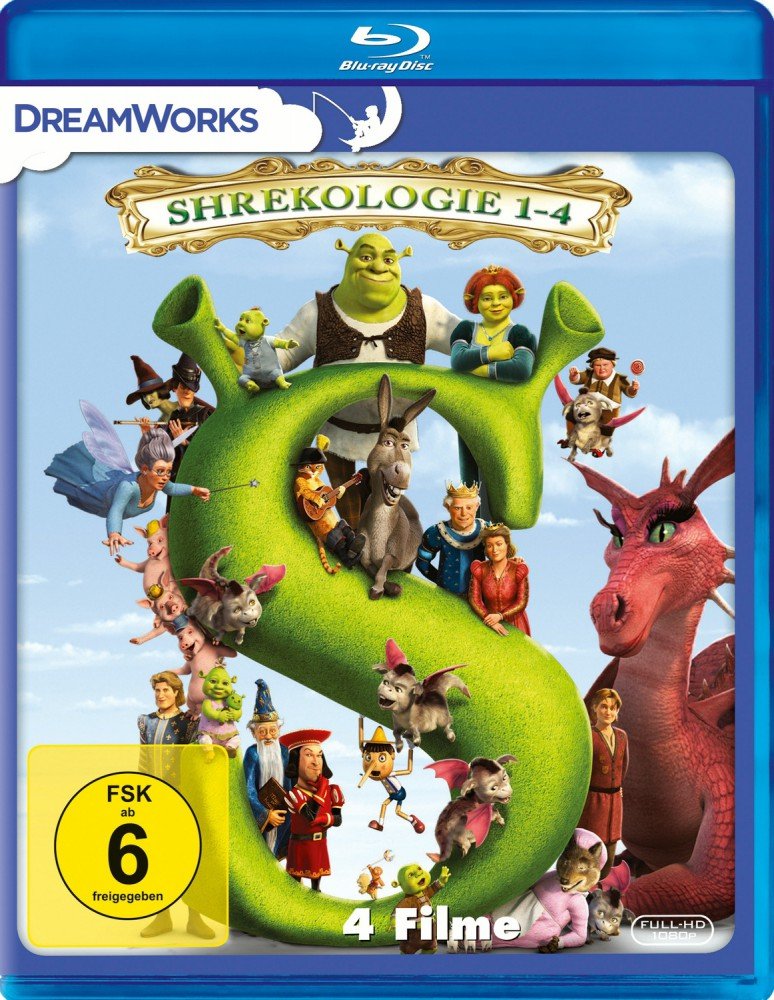 Shrek 1-4: Die Komplette Geschichte Movies
