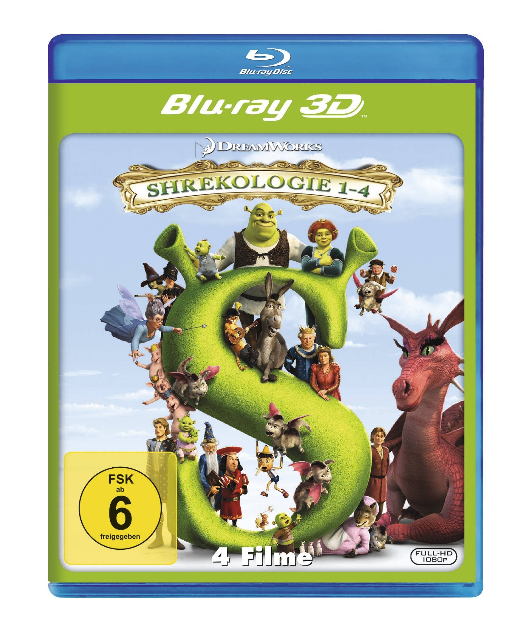 Shrek 1-4: Die Komplette Geschichte Films