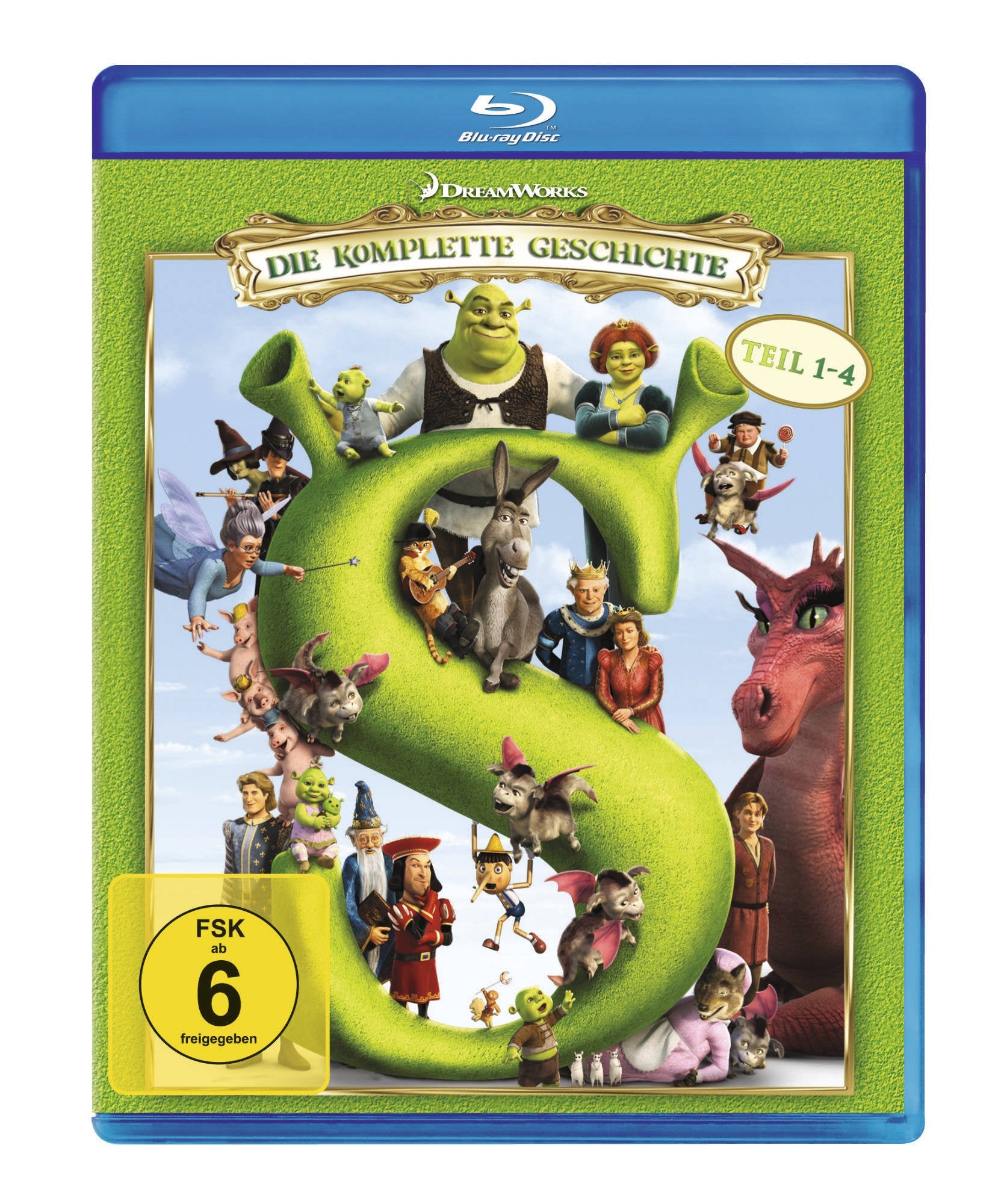 Product Image: Shrek 1-4 - Die komplette Geschichte