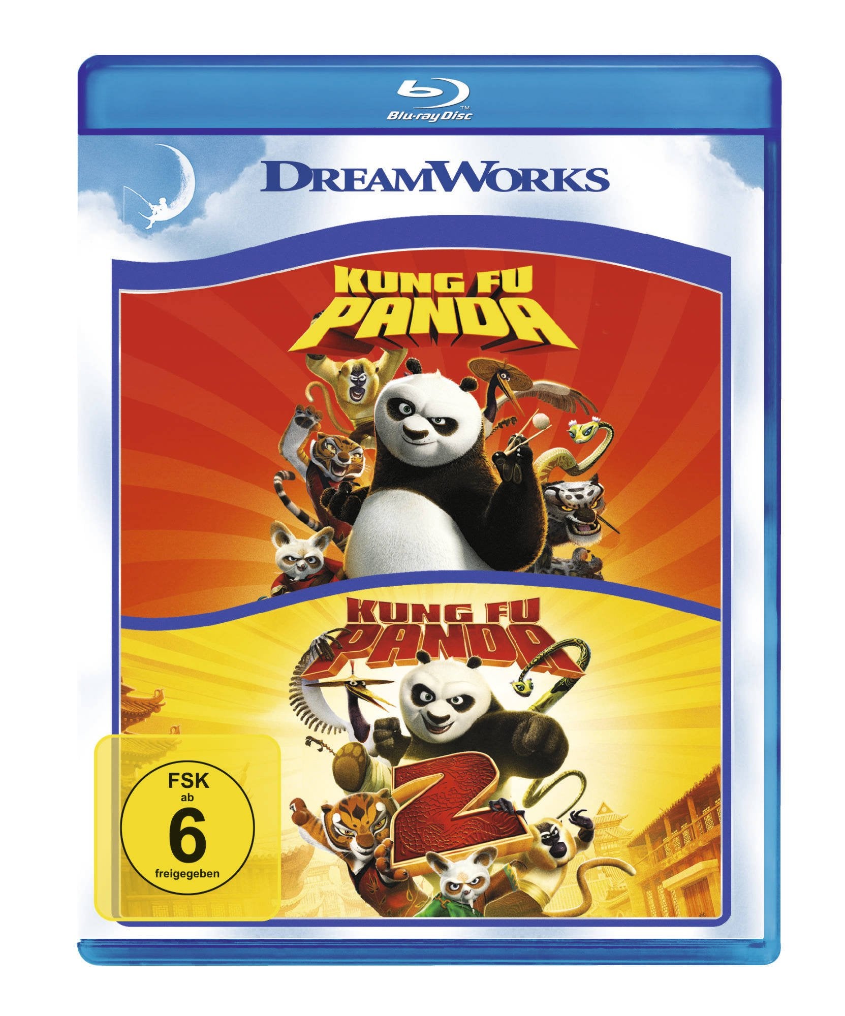 Kung Fu Panda 1+2 Films