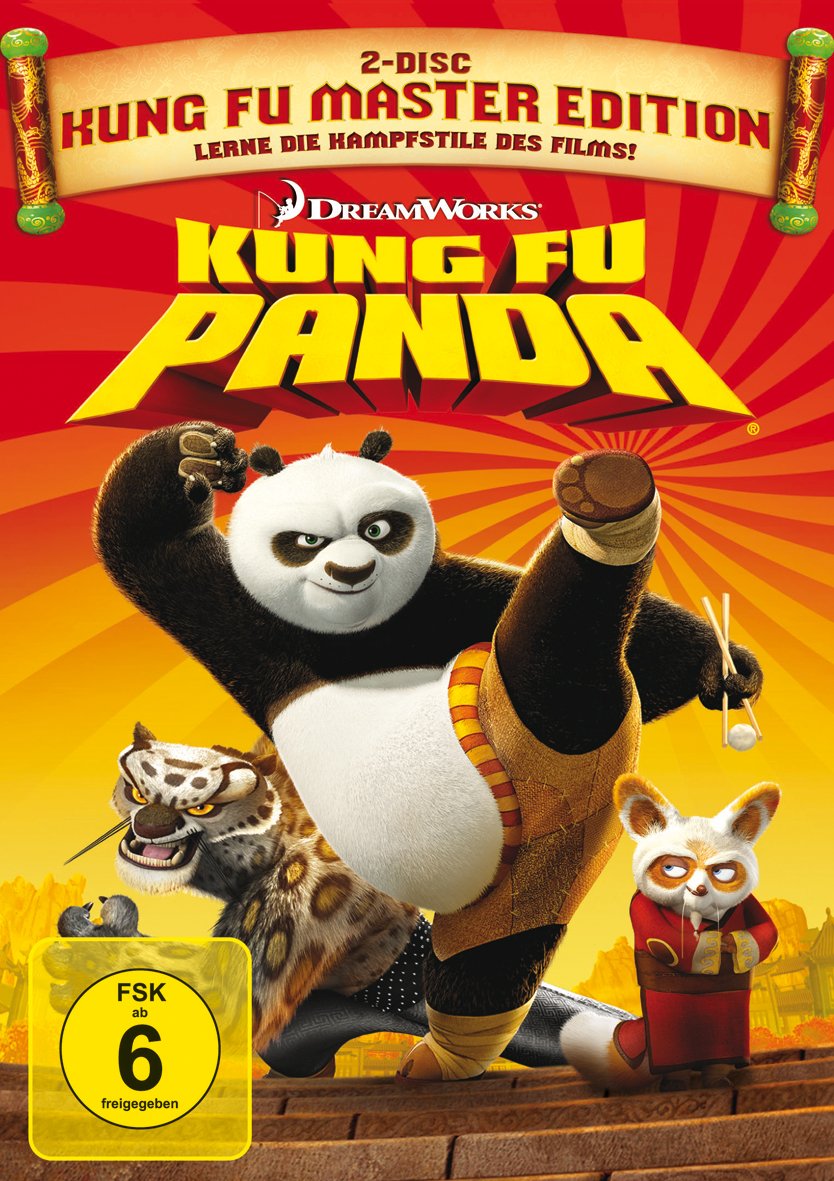 Kung Fu Panda, Kung Fu Master Edition, 2 DVDs: USA Films