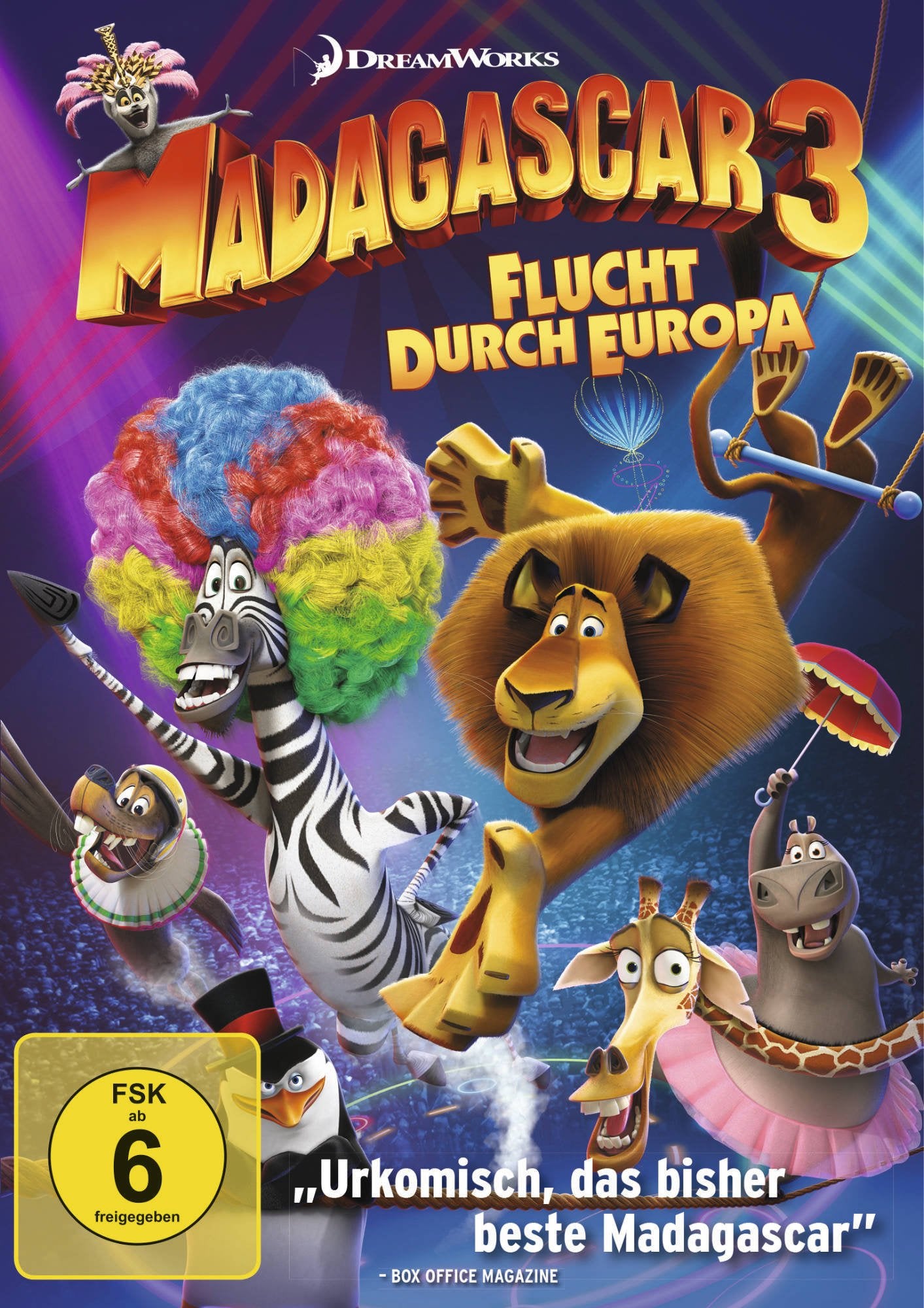 Madagascar 3 - Flucht durch Europa Films