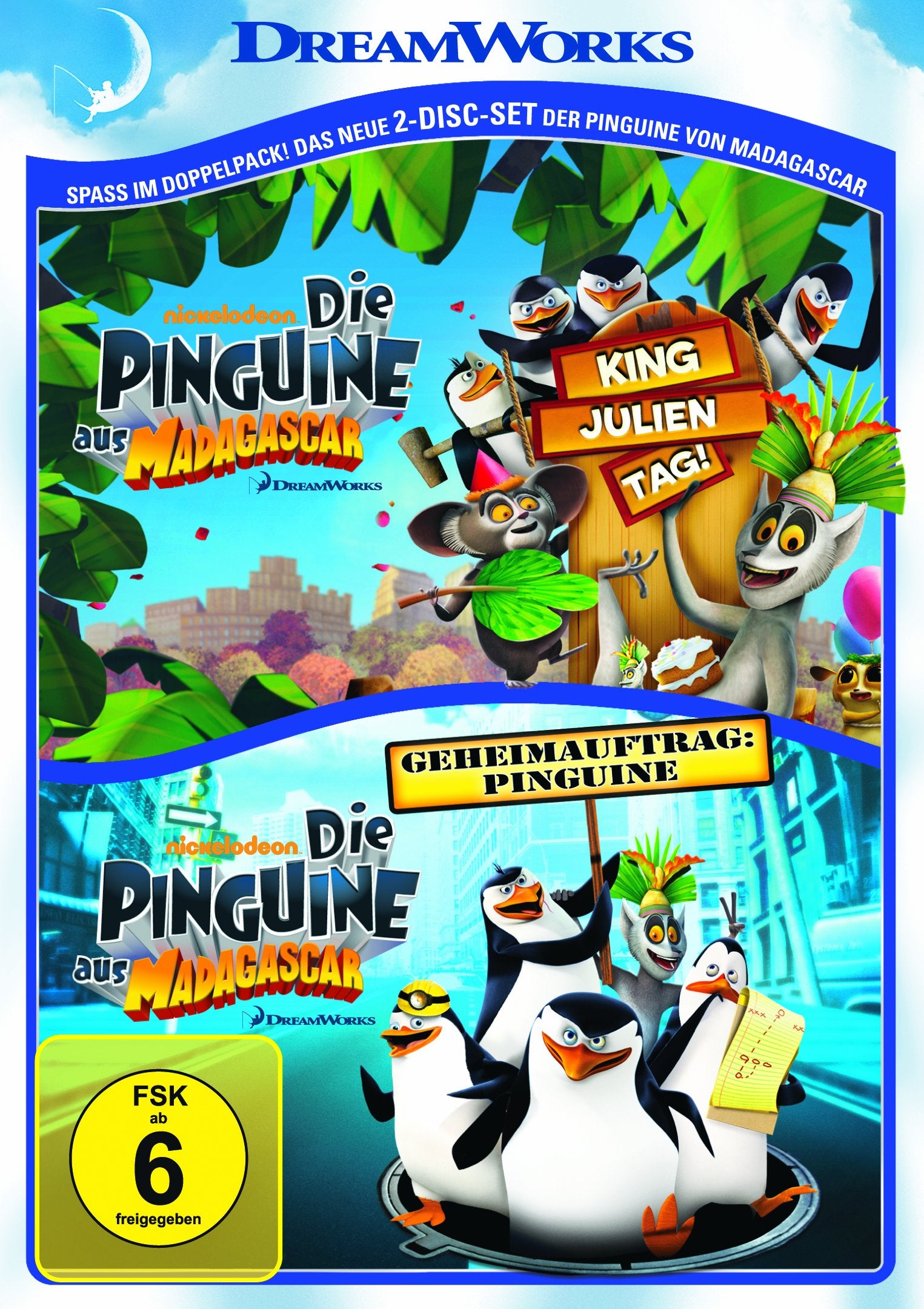 Die Pinguine aus Madagascar - King Julien Tag & Geheimauftrag: Pinguine Films
