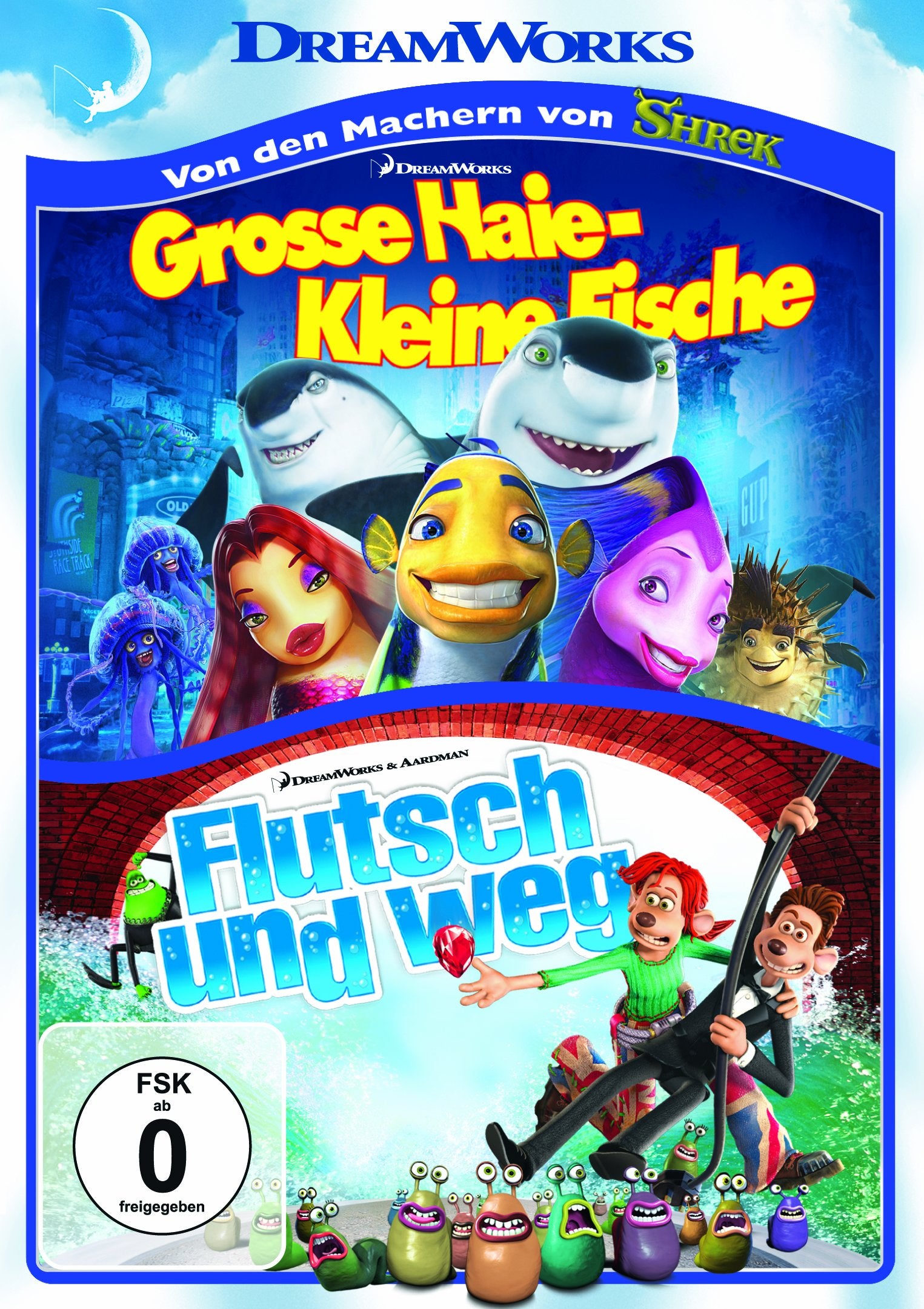 Flutsch und weg & Große Haie, kleine Fische Films