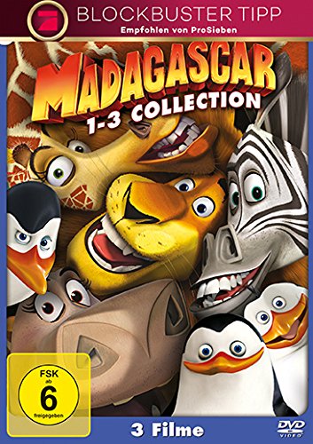 Madagascar 1-3 Movies